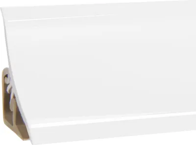 Produktbild von HOLZBRINK Küchenabschlussleiste Weiß Küchenleiste PVC Wandabschlussleiste Arbeitsplatten 23x23 mm 150 cm