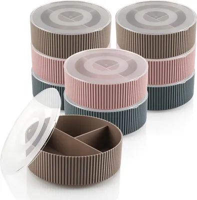 Produktbild von com-four® 9x Organizer mit Deckel - Aufbewahrungsbox - (Auswahl variiert)