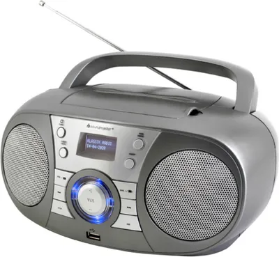 Produktbild von Soundmaster SCD1800TI DAB+ Radio, Farbe:Grau