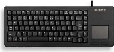 Obrázok produktu pre CHERRY XS Touchpad, Plná veľkosť (100 %), Kábel, USB, Mechanický spínač kláves, QWERTY, Čierna
