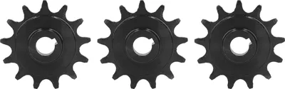 Zdjęcie produktu dla 410 13T Kettenrad 12mm Innendurchmesser - 3 Stück Motor Kettenrad für E-Bike Scooter Motor, passend für Go-Ped 26CC 43CC 49CC