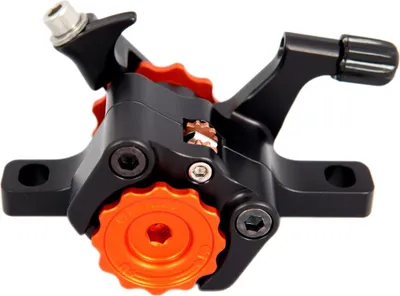 Image de Paul Component Klamper frein à disque PM/IS, Campagnolo, black/orange