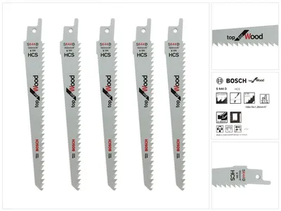 Obrázek produktu pro Bosch 2608650673 Bosch 5 Säbelsägeblätter S 644 D