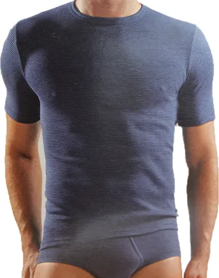 Image de Chemise de corps pour hommes Ammann, manches courtes, taille 8