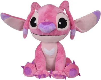Productafbeelding van Simba Disney Engel pluche knuffel, 50 cm – groot knuffeldiertje uit Lilo & Stitch