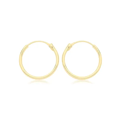 Produktbild von 9 Karat (375) Gold Damen - Schlafer / Sleeper Ohrringe - 10mm; TRS36931MM10