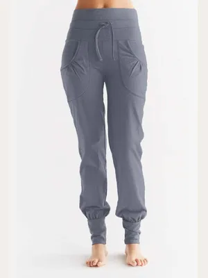 Produktbild von Damen Yogahose mit Umschlagbund