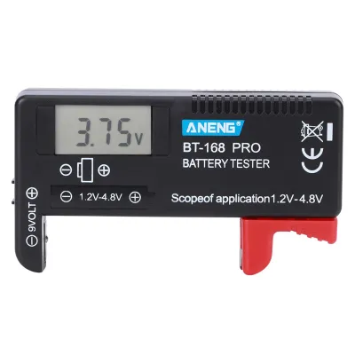 Image de BT-168PRO Testeur de piles numérique LCD 1,2 V-4,8 V Testeur de piles pour petites piles bouton
