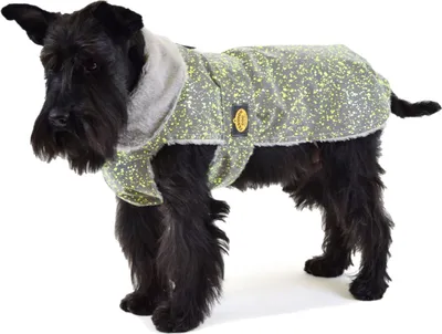Produktbild von Fashion Dog reflektierender Regenmantel für Hunde mit Kunstpelzfutter - 36 cm