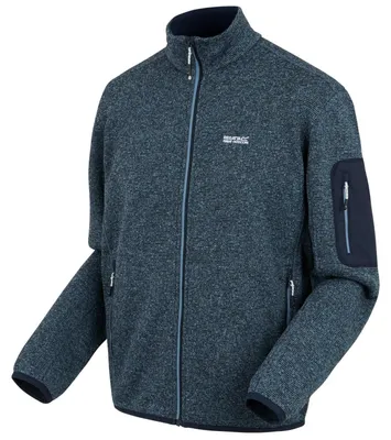 Produktbild von Regatta Newhill Strickfleecejacke Herren, Größe:XXXXXL, Farbe:Blau