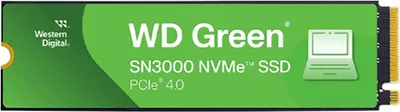 Produktbild von WESTERN DIGITAL M.2 SSD Green SN3000 500GB
