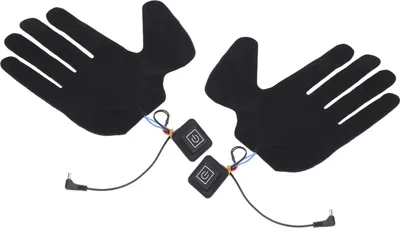 Zdjęcie produktu dla 2Pcs Elektryczne rękawice grzewcze 5-palcowe rękawice grzewcze z 3 regulowanymi biegami do jazdy na nartach i rowerze