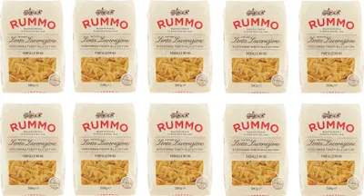 Produktbild von 10x Rummo Farfalle N°85 Pasta Lenta Lavorazione Teigwaren aus Hartweizengrieß Bronze-Zeichnung 500g