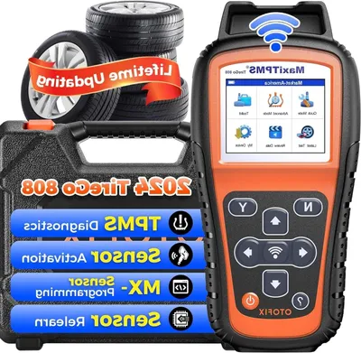 Immagine prodotto di Strumento per TPMS - Tester per sensori pneumatici - Programmatore TPMS - Monitoraggio della pressione dei pneumatici - Resettatore TPMS