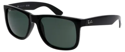 Zdjęcie produktu dla Ray-Ban Justin Classic, Dorosły, Uni , Wędrowiec, Kwadrat, Oprawki pełne, Czarny