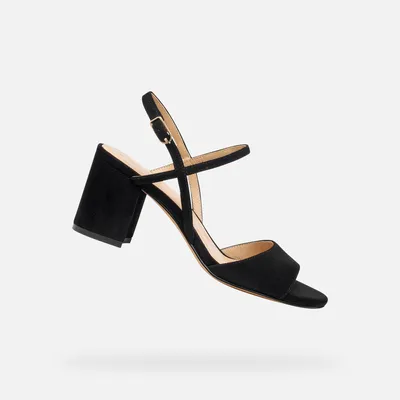 Produktbild von Geox Schwarze Damensandalen Virnilisa 65 S 38,5