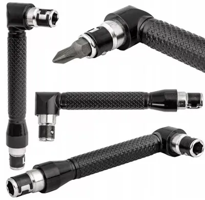 Produktbild von Winkelschraubendreher-Bithalter 1/4 Bits