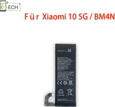 Produktbild von Für Xiaomi MI 10 MI 10 PRO 5G BM4N Akku Accu Batterie 4680 mAh NEU Ersatzakku
