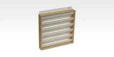Produktbild von Hängeregal für Farbtöpfe, Wandmontage, Kapazität ca. 55 Stück (26 mm Ø), 30x30x5 cm