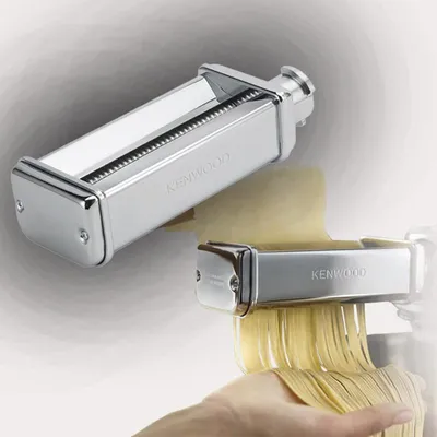 Produktbild von Kenwood KAX982ME, Nudelpresse, Edelstahl, Aluminium, Edelstahl, 219 mm, 76 mm, 54 mm