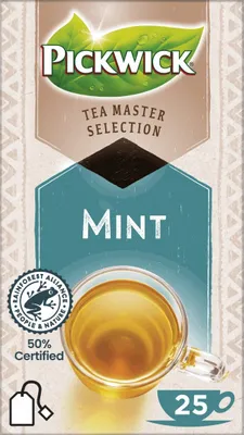 Produktbild von Pickwick Tea master selection Minze 25 x 1,5 Gramm