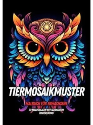 Produktbild von Malbuch für Erwachsene - Tiermosaikmuster