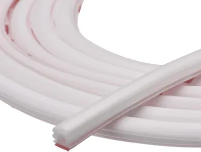 Imagen del producto de Burlete autoadhesivo, de goma, 3 metros x 10 mm, para juntas de 8-9 mm, para ventanas y puertas