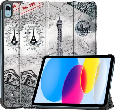 Produktbild von Smart Cover Hülle für Apple Ipad 10. Generation A2757/A2777 2022 10.9 Zoll Schutzhülle Flip Case aufstellbare Tasche Bookstyle Design