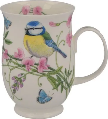 Image de Gobelet Suffolk, "Hedgerow Birds" - choix du motif : Motif (C)