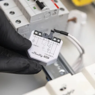Zdjęcie produktu dla Shelly · Podtynkowa · „EM Gen3” · w zestawie 1 zacisk 50 A · licznik energii elektrycznej · funkcja pomiarowa ·