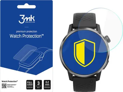 Produktbild von 3mk Display Hybridglas Watch Protection für Coros Apex 2 43mm 0,2mm (3 Stück)