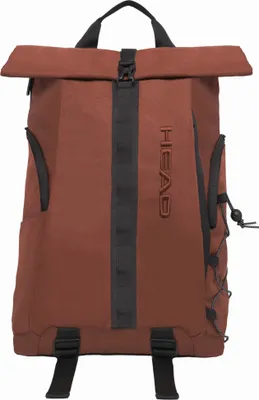 Productafbeelding van HEAD vrijetijdsrugzak rugzak met laptopvak Point Backpack Roll-Up 25L Brick terracotta