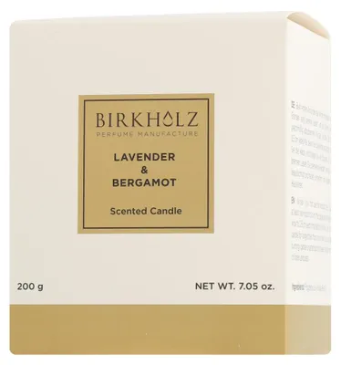 Produktbild von Birkholz Scented Candle Collection Lavender & Bergamot (200 g)