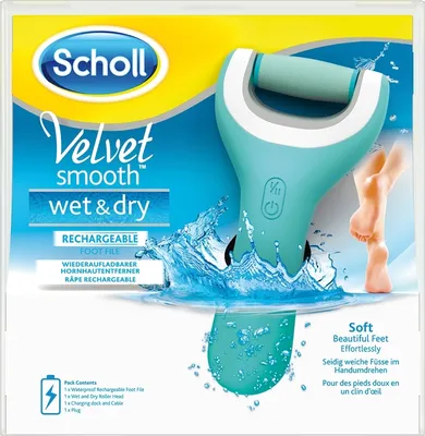 Produktbild von Scholl Velvet Smooth Pedi Wet & Dry Elektrischer Hornhautentferner