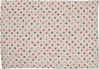 Produktbild von Bio-Dinkelkissen 30 x 20 cm, Bio-Dinkel + Baumwolle "Punkte" - Als Wärmekissen & Kältekissen - Dinkel Körnerkissen für Mikrowelle und Backofen - 30x20cm, , 800g