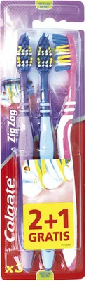 Produktbild von Colgate Zig Zag Zahnbürste Medium 3 Stück