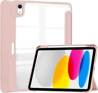 Produktbild von Bizon Case Tab Clear Matte für iPad 11 / 10 Gen. 2025 / 2022, Roségold