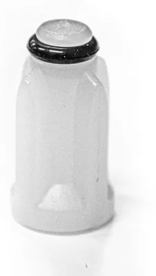 Kupplung weiß Kunststoff mit Dichtung für Braun Stabmixer 4191/4192/4162