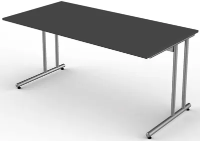 Produktbild von Schreibtisch start up BxT 160x80cm anthrazit