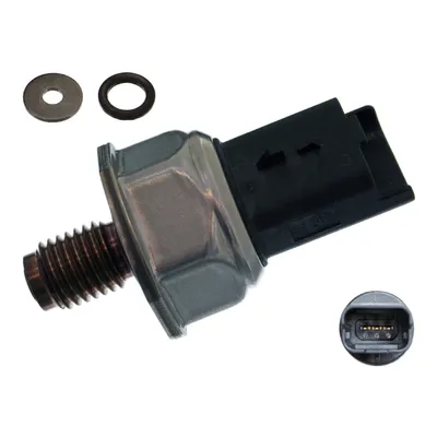 Produktbild von febi bilstein 45187 Kraftstoffdrucksensor mit Dichtringen, 1 Stück