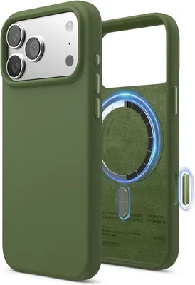Immagine prodotto di Custodia in silicone Elago MagSafe per iPhone 17 Pro Max Verde Cedro