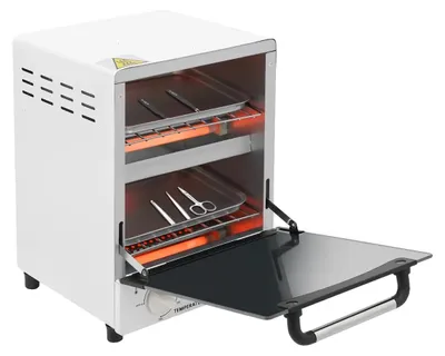 Immagine prodotto di Sterilizzatore per strumenti per unghie, riscaldamento a infrarossi, controllo tramite timer, BIANCO