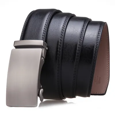 Produktbild von SAMTOBELY Gürtel Herren Automatik Gürtel mit Automatikschließe-3,5cm Breite
