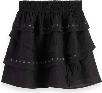 Produktbild von Scotch & Soda 177305 Kurzer Rock Schwarz L Damen Schwarz L