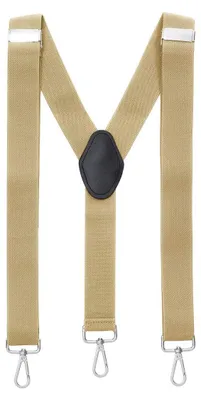 Produktbild von Hosenträger Herren Hosenhalter - 3,5 cm breit - Stufenlos verstellbar - Bis 195 cm - Karabinerhaken