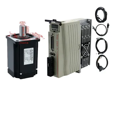 Obrázek produktu pro Servomotor s ovladačem, vysoký krouticí moment, více výkonů, univerzální možnosti ovládání, 600 W, 220 V