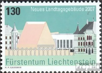 Produktbild von Briefmarken Liechtenstein 2007 Mi 1469 (kompl.Ausg.) postfrisch Zeitgenössische Architektur
