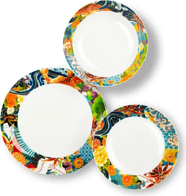 Zdjęcie produktu dla Excelsa Zastawa stołowa 18-częściowa Nippon Porcelana Kolorowa