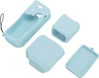 Produktbild von Silikon-Schutzhülle für Pocket 3 Kamera-Hülle, Objektiv-Bildschirm, Handheld-Action-Zubehör, Blau
