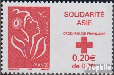Produktbild von Briefmarken Frankreich 2005 Mi 3896 (kompl.Ausg.) postfrisch Rotes Kreuz